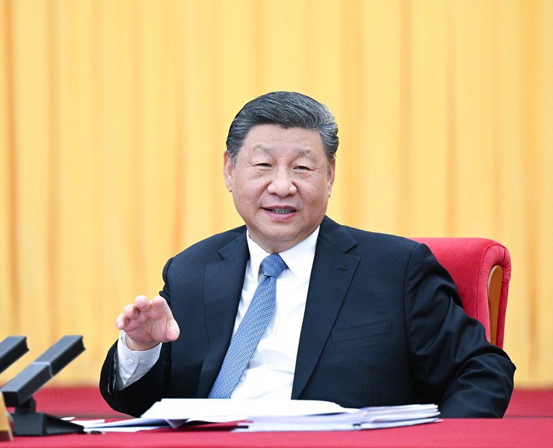 2025年3月6日，習近平總書記看望參加全國政協(xié)十四屆三次會議的民盟、民進、教育界委員，并參加聯(lián)組會。