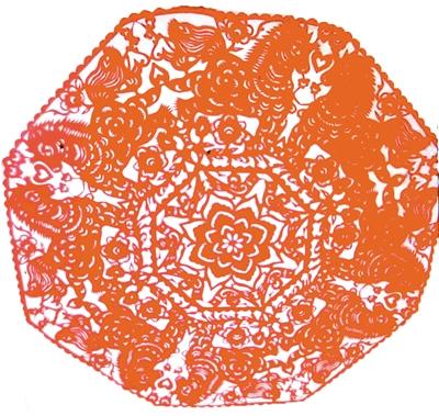 马到成功（剪纸） 全 妞 作.jpg